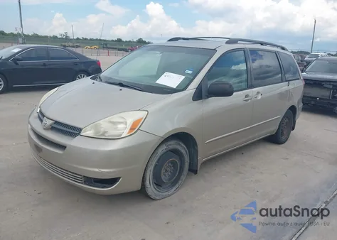 2005 Toyota Sienna Ce/Le from USA, damaged, VIN 5TDZA23C15S328912